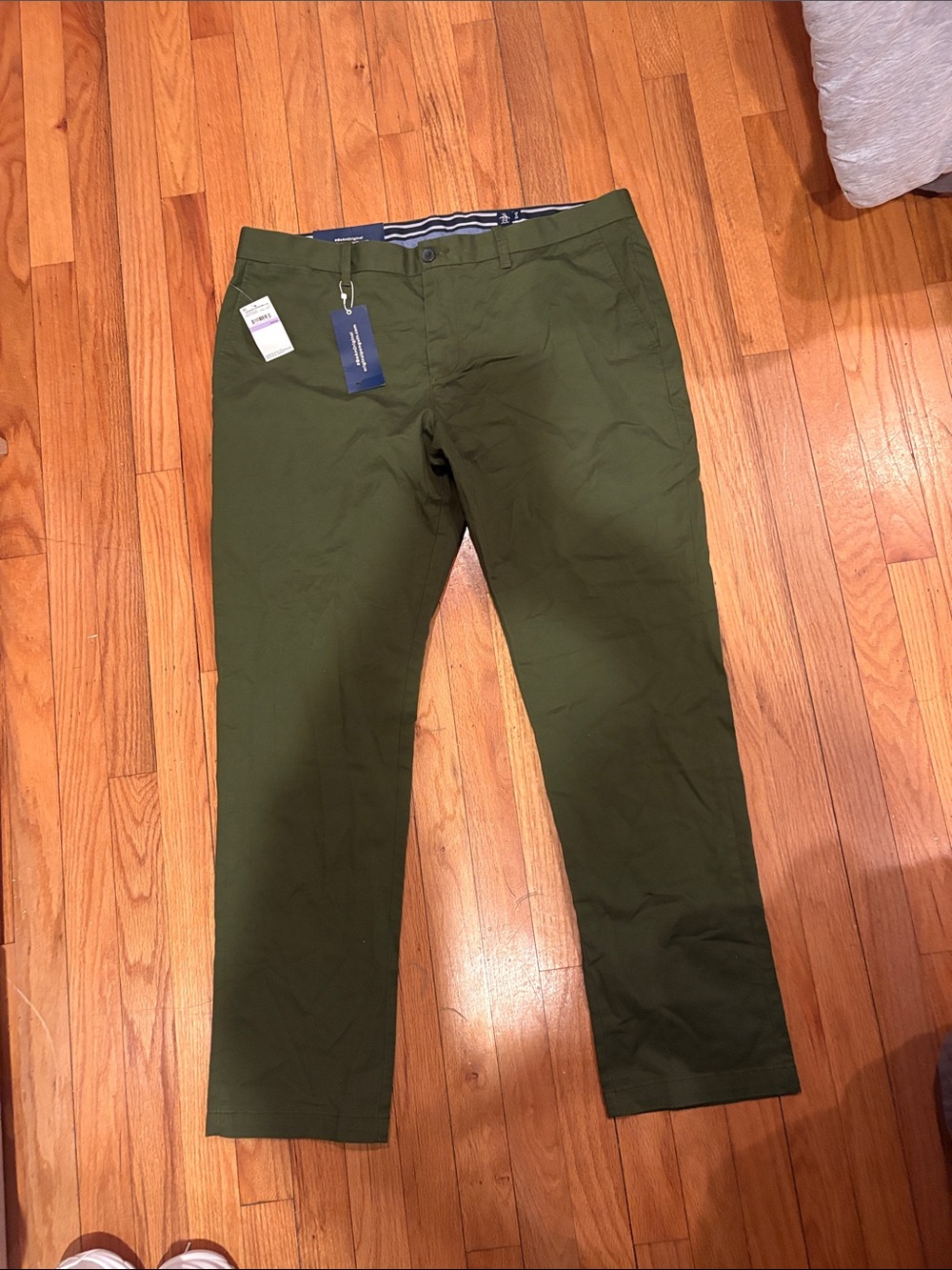 Original Penguin Olive Green Men's Chino Pants